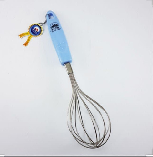 همزن دستی استیل دسته پلاستیکی